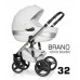 Коляска 2 в 1 Riko BRANO SILVER        